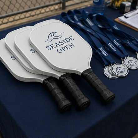 Paddles with logo printing